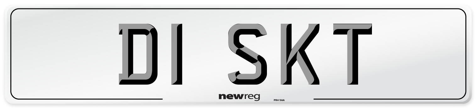 D1 SKT Number Plate from New Reg
